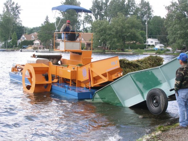 The Weed Harvester, submitted by Ed Sick